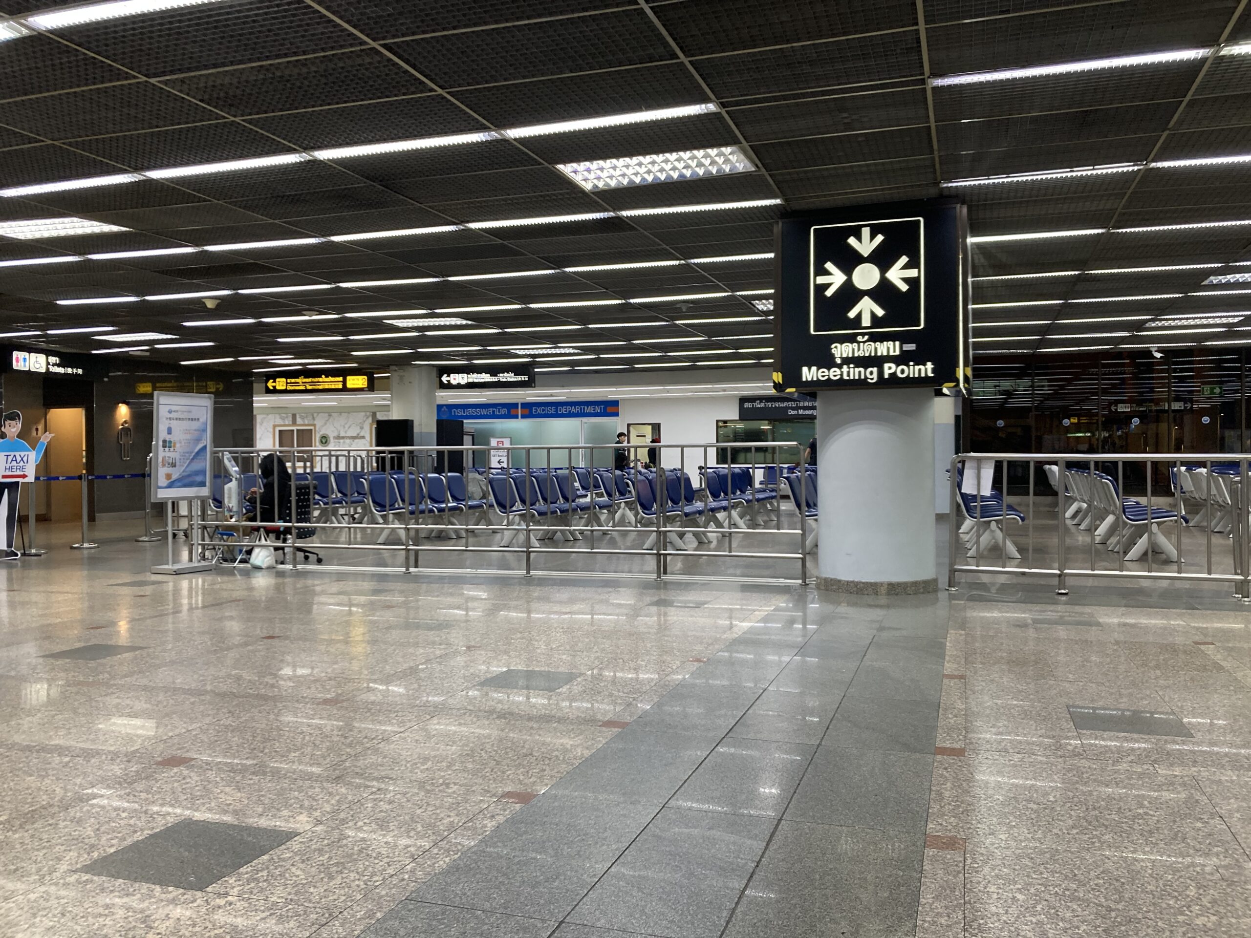 ドンムアン空港のタクシー乗り場