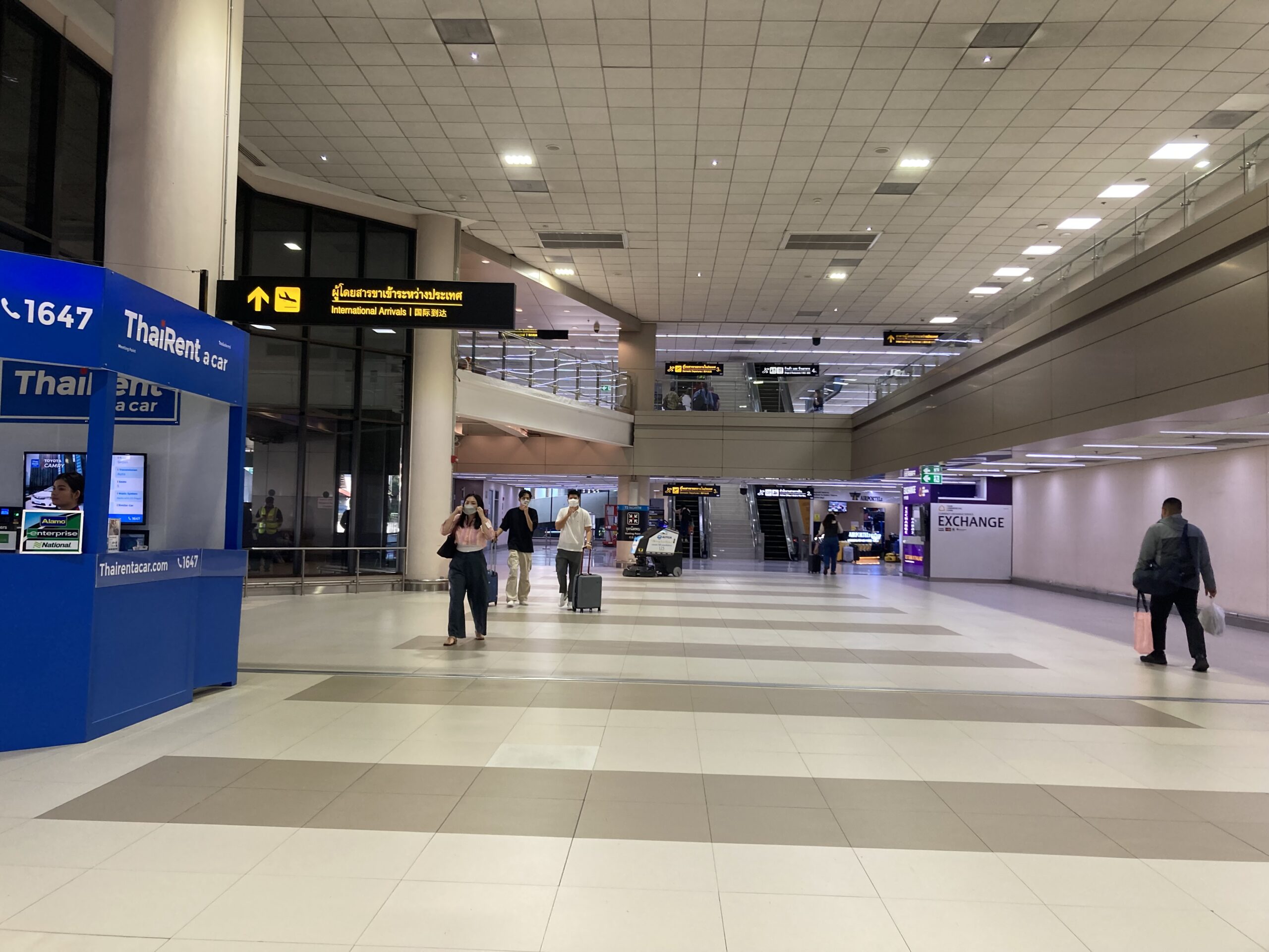 ドンムアン空港の国内線エリア