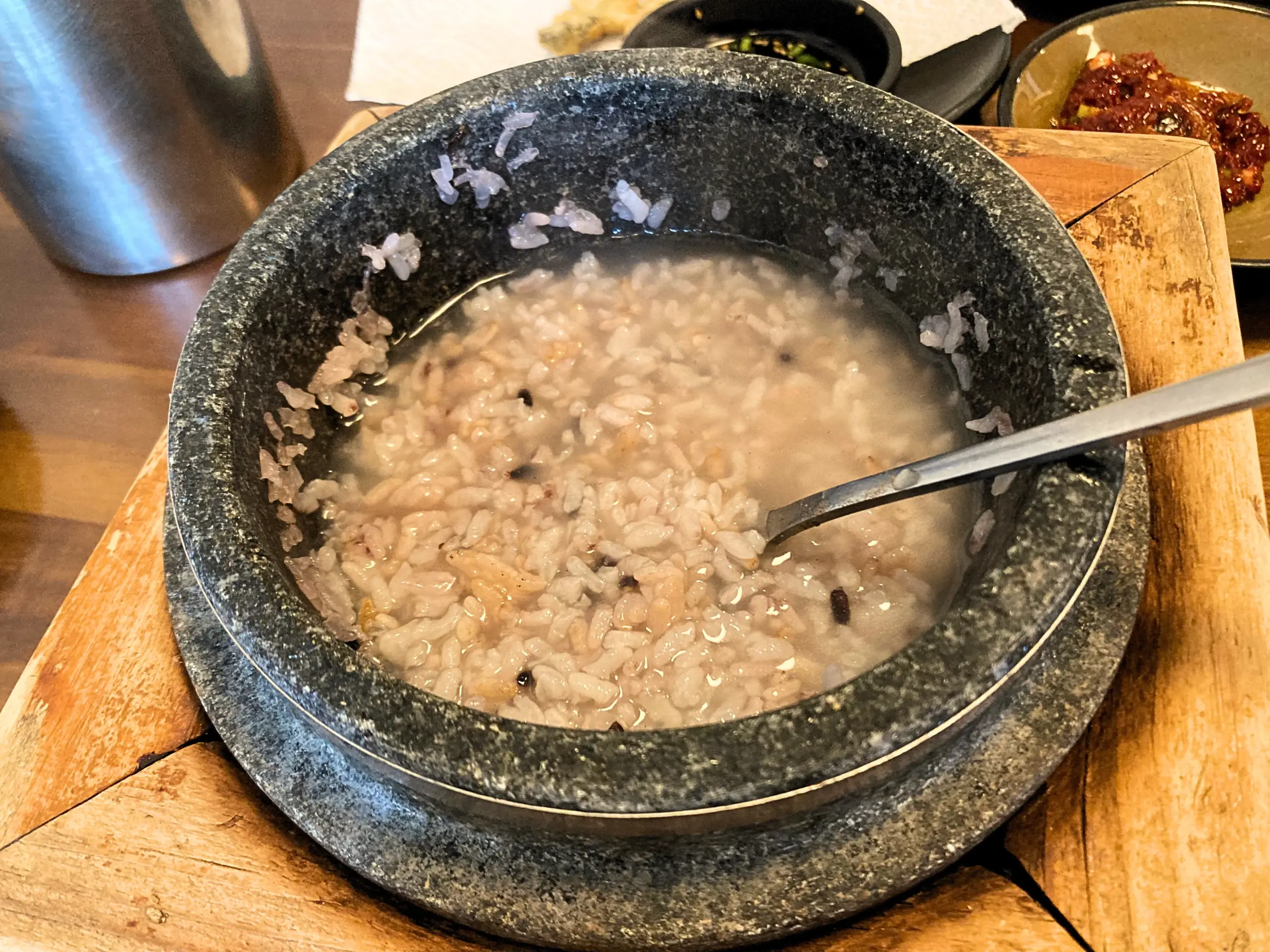 【韓国／清州】チュオタンの名店「ハルモニチュオタン（할머니 추어탕）」のおこげスープ