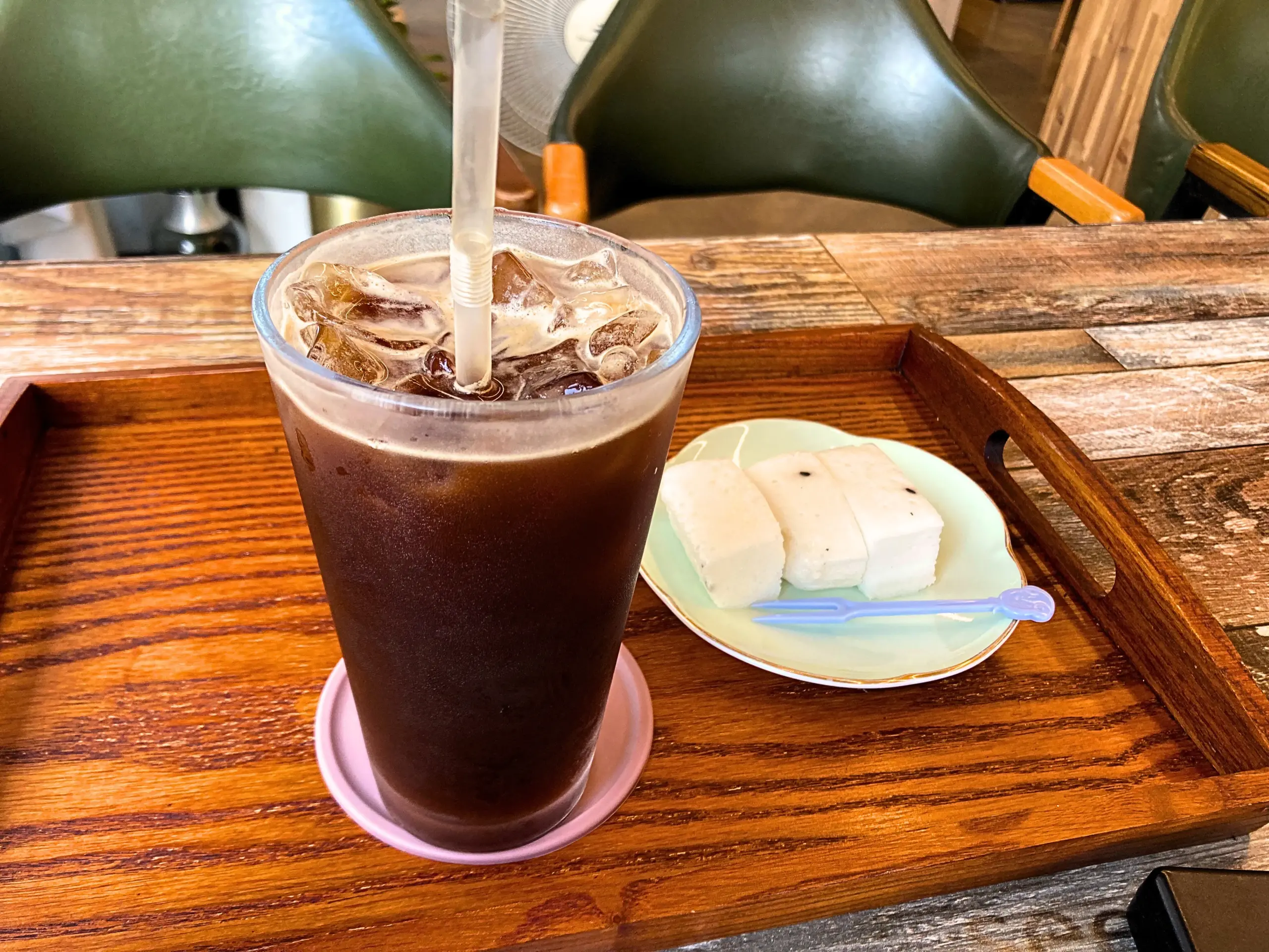 韓国清州のカフェ「Hongkape（홍카페）」のアイスアメリカーノ