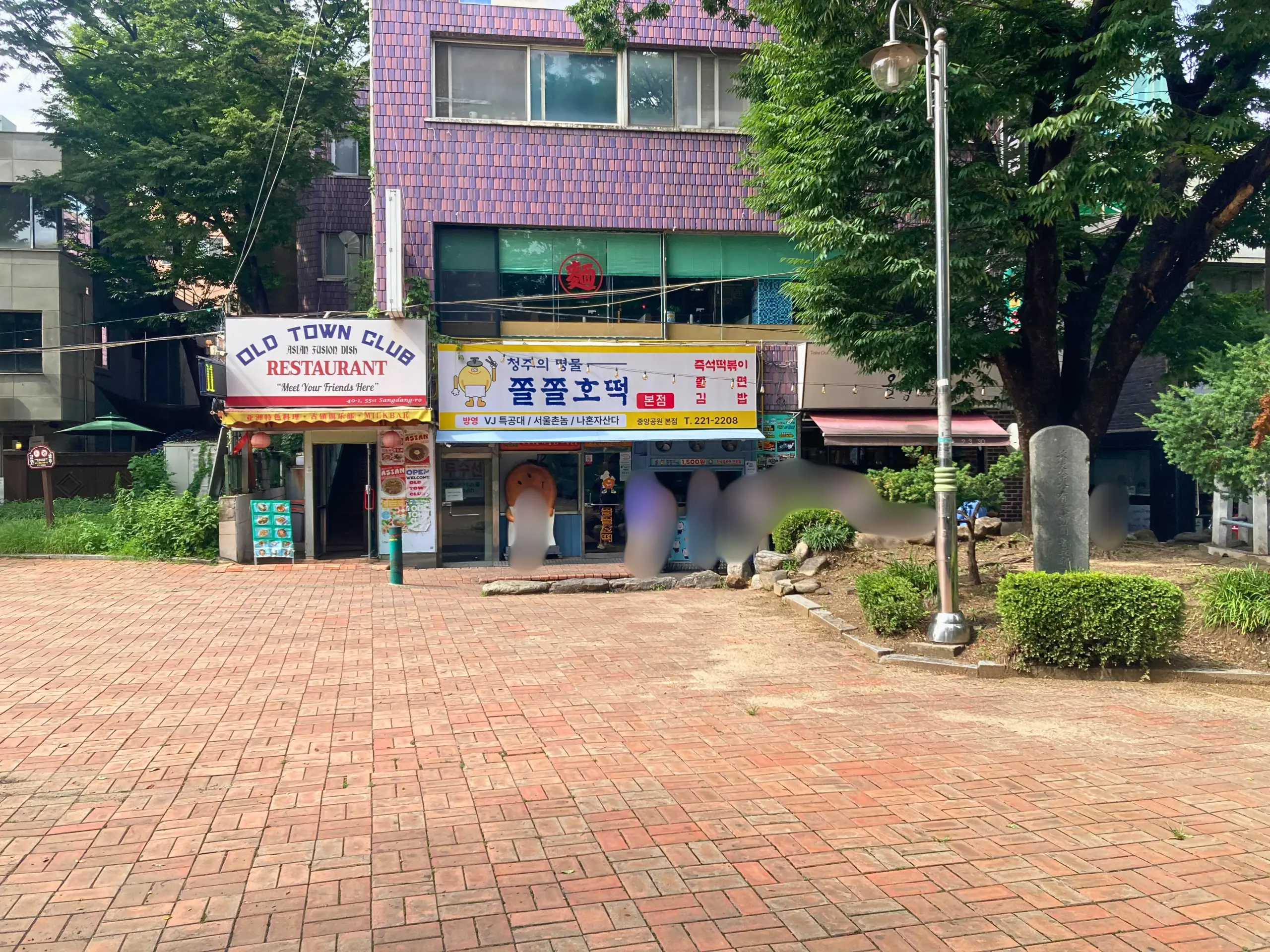 韓国・清州のチョルチョルホトク（쫄쫄호떡）の混雑具合